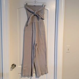 KLD size small strapless, gauze, pantsuit